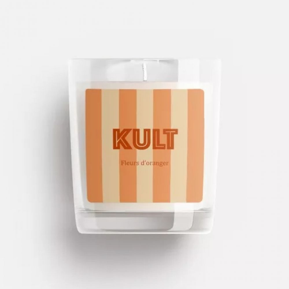 Bougie végétale Kult - fleurs d'oranger
