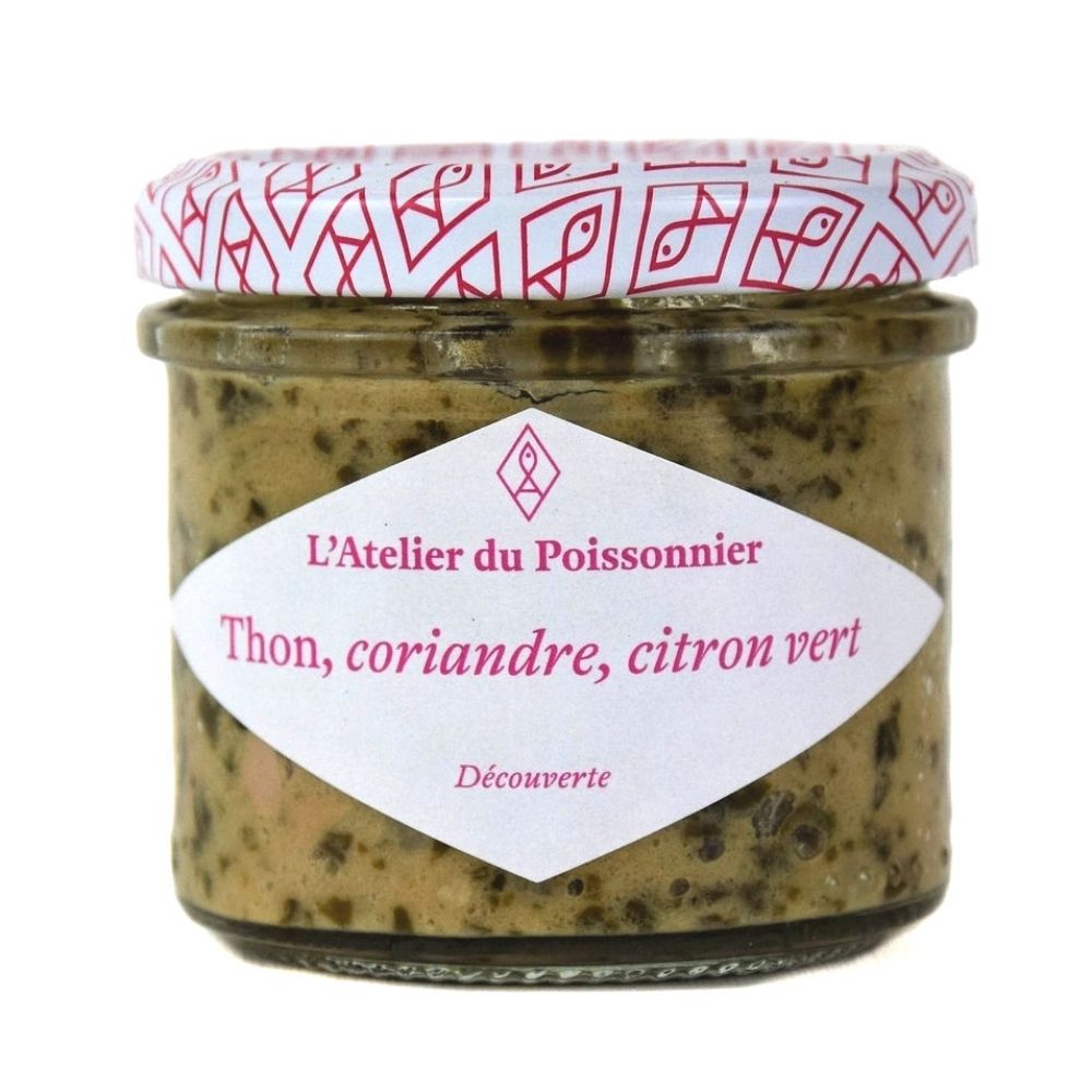 Tartinable de thon Albacore, coriandre, citron vert