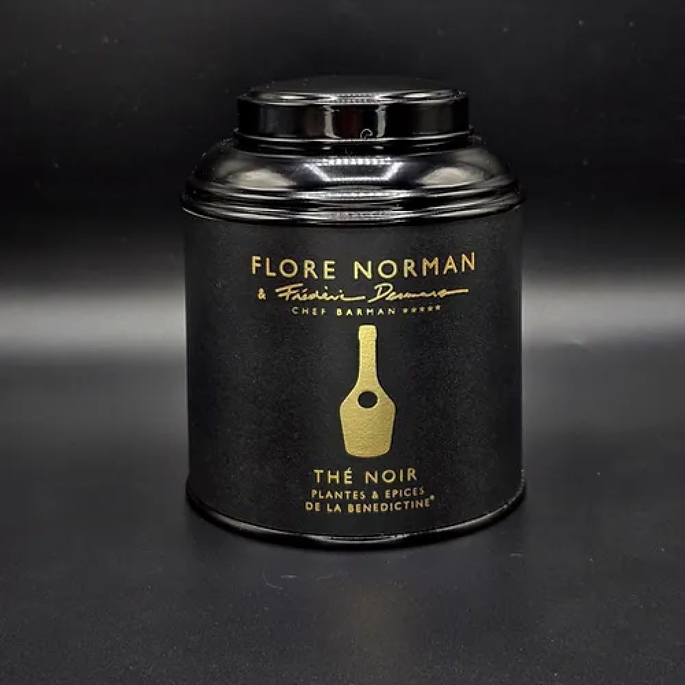 Boite 100g - Thé noir - Orange Citron Bénédictine