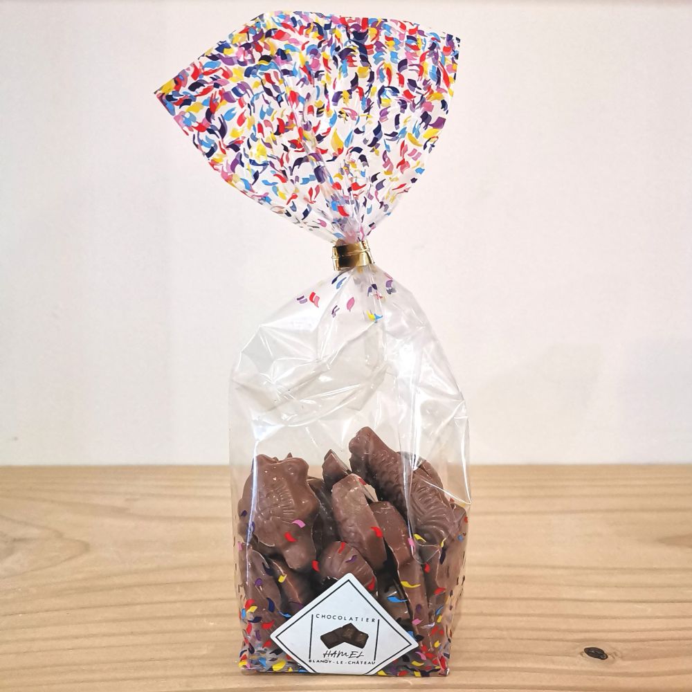 Sachet de fritures 100g - lait - Chocolaterie Hamel