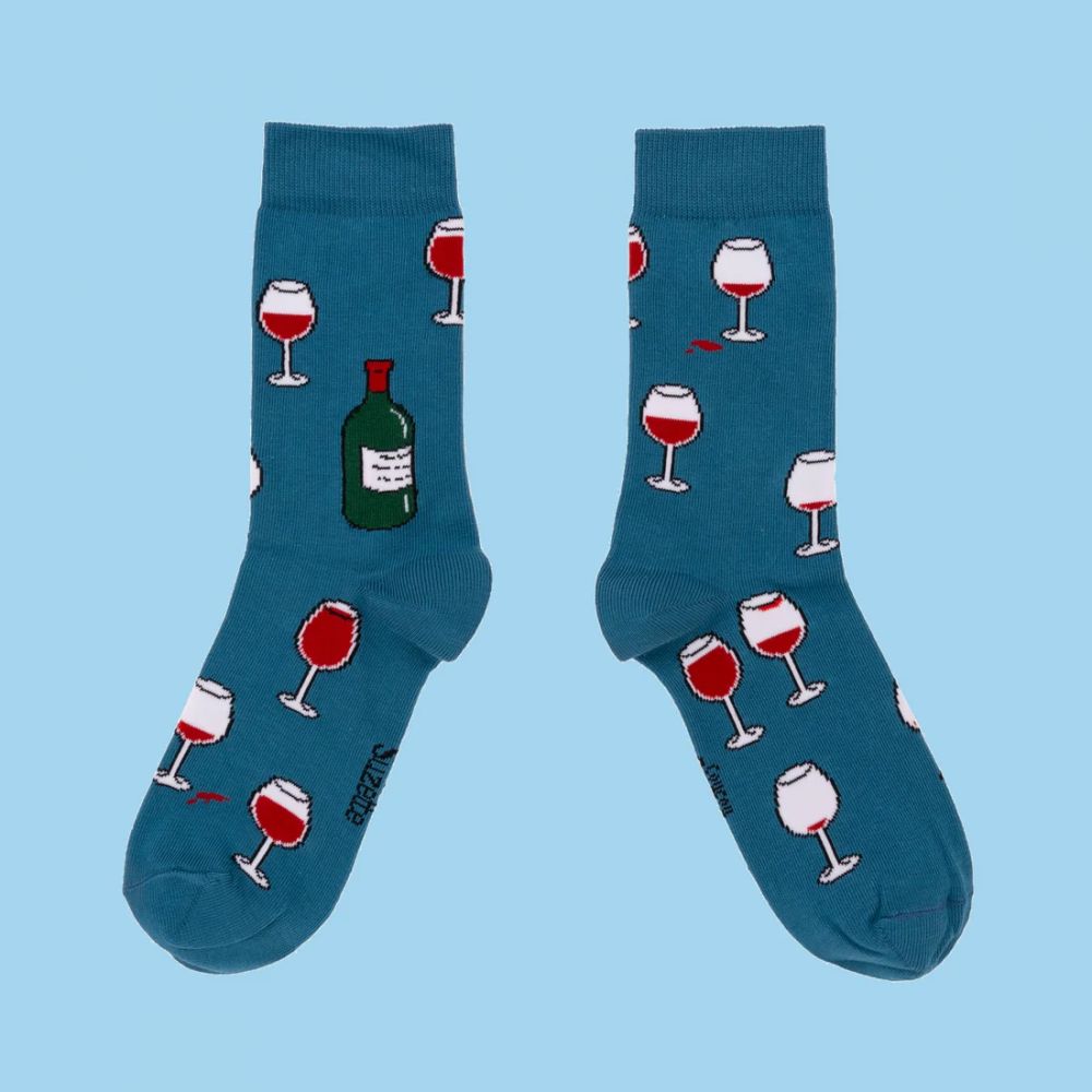 Chaussettes 35/44 - Vin rouge