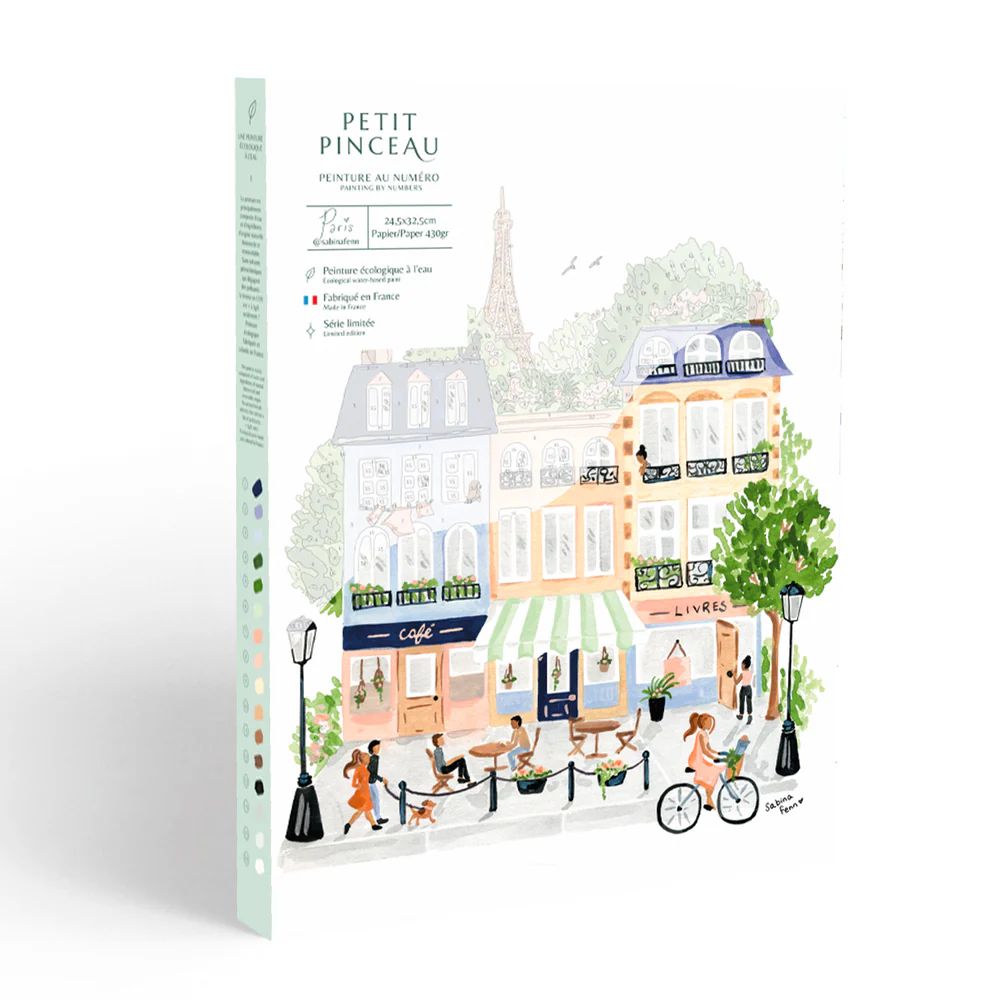 Coffret peinture au numéro - Paris