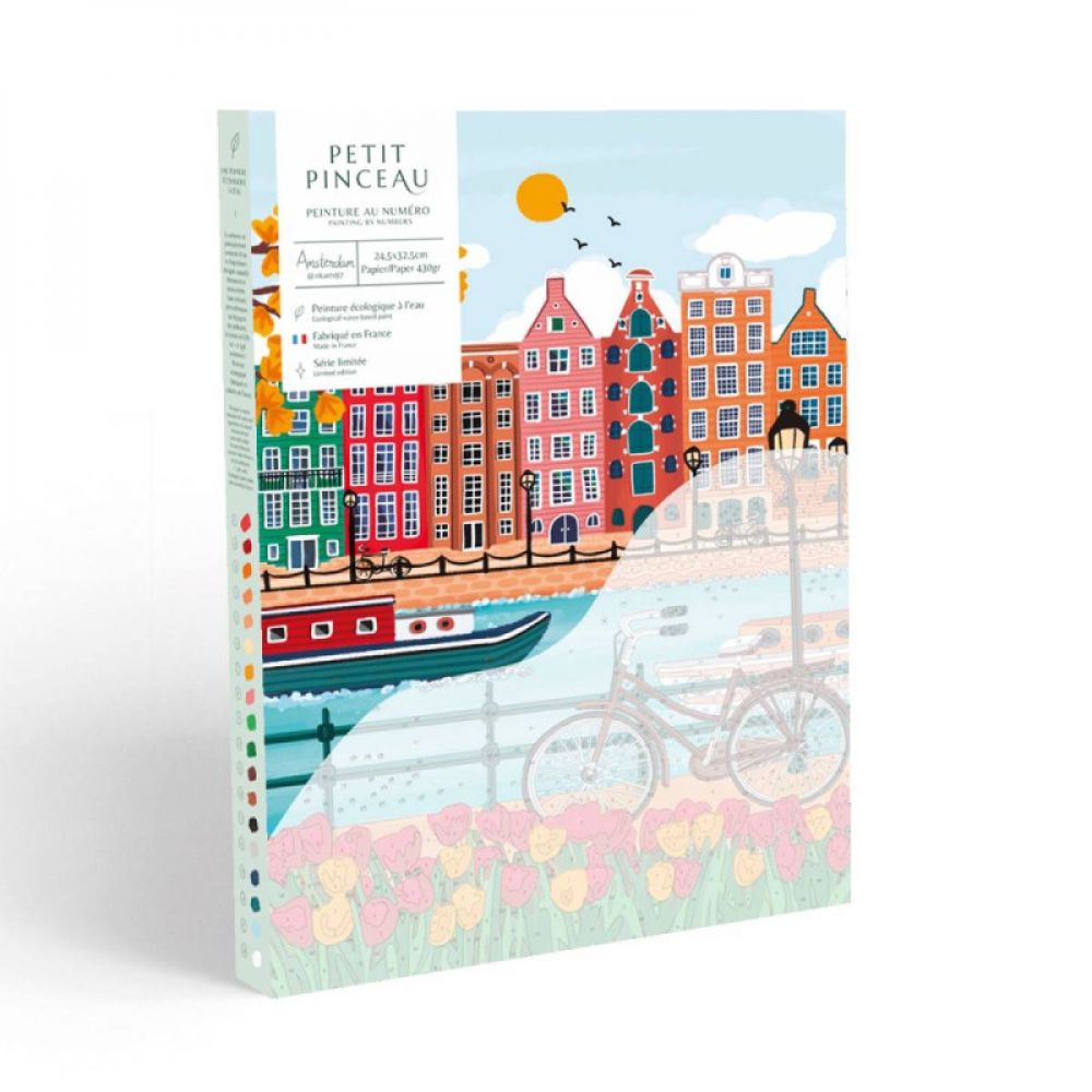 Coffret peinture au numéro - Amsterdam