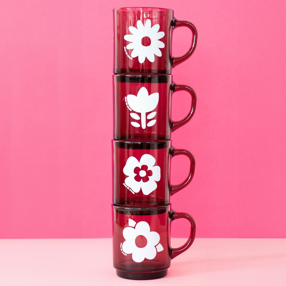 Mug Duralex retro - prune