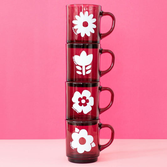 Mug Duralex retro - prune