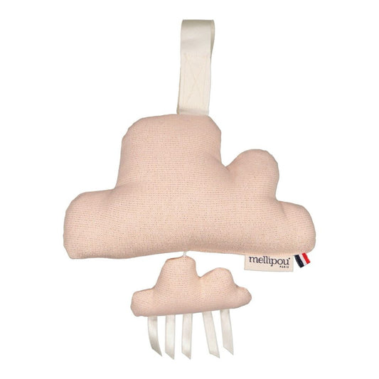 Boite à musique - Minibam nuage rose pailleté - La Boum