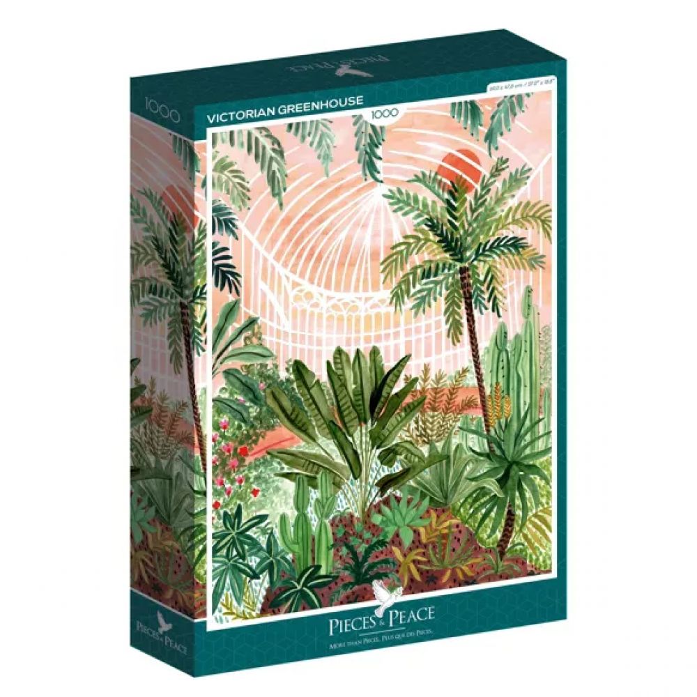 Puzzle 1000 pièces - Victorian Greenhouse