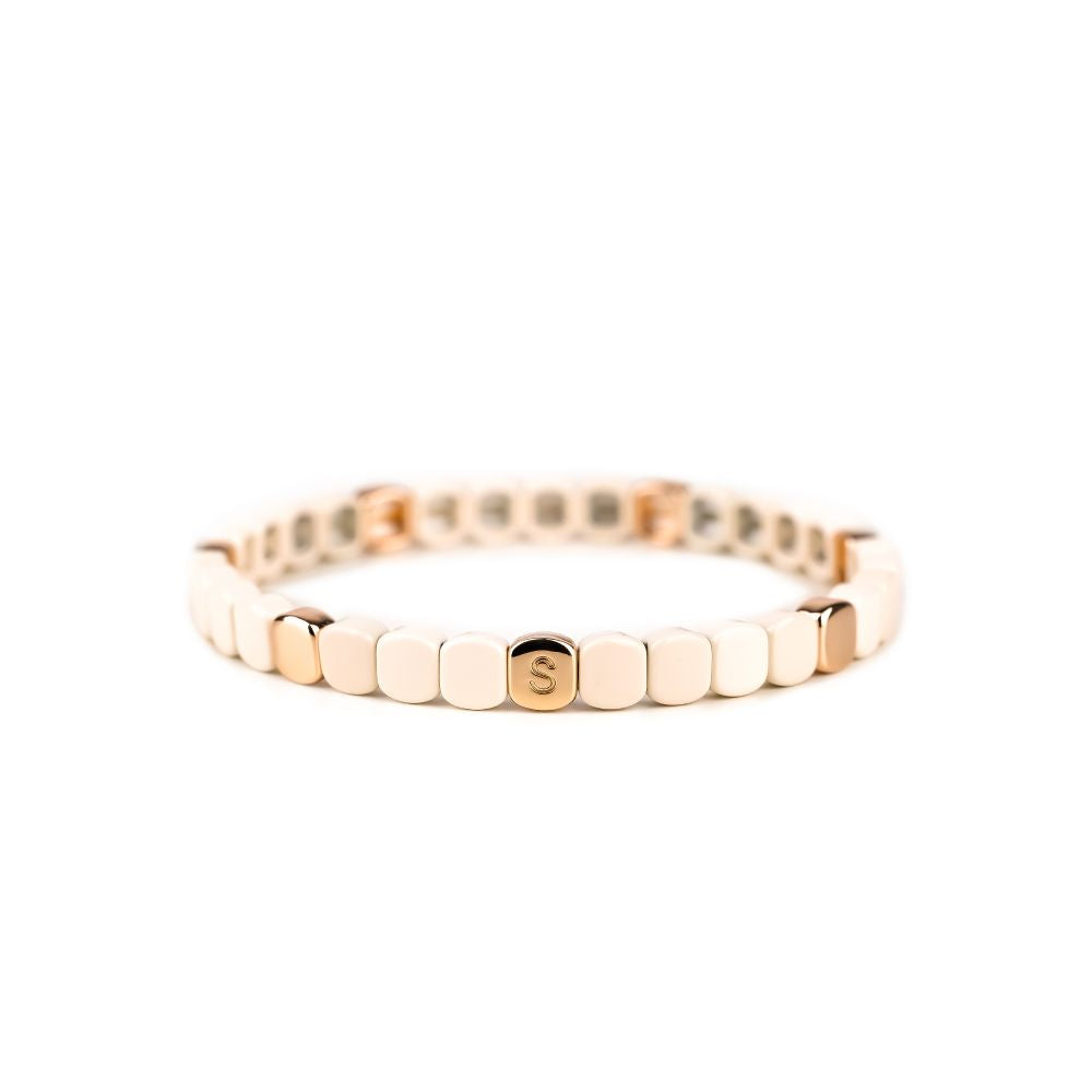 Bracelet Simone à Bordeaux - Colorful mini - beige