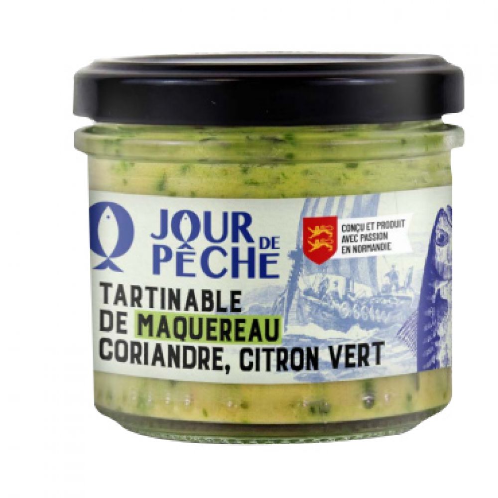 Tartinable de maquereau, coriandre, citron vert - Jour de Pêche
