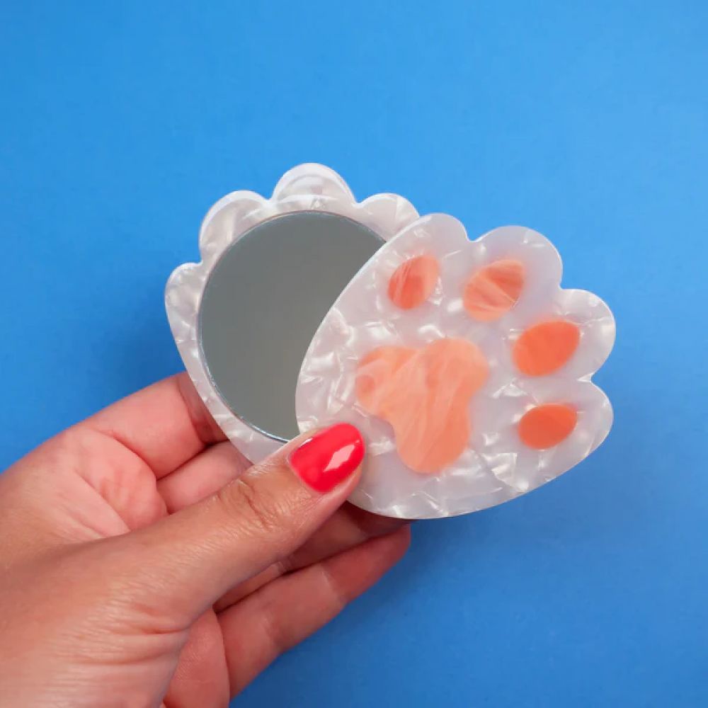 Miroir de poche - Coussinet