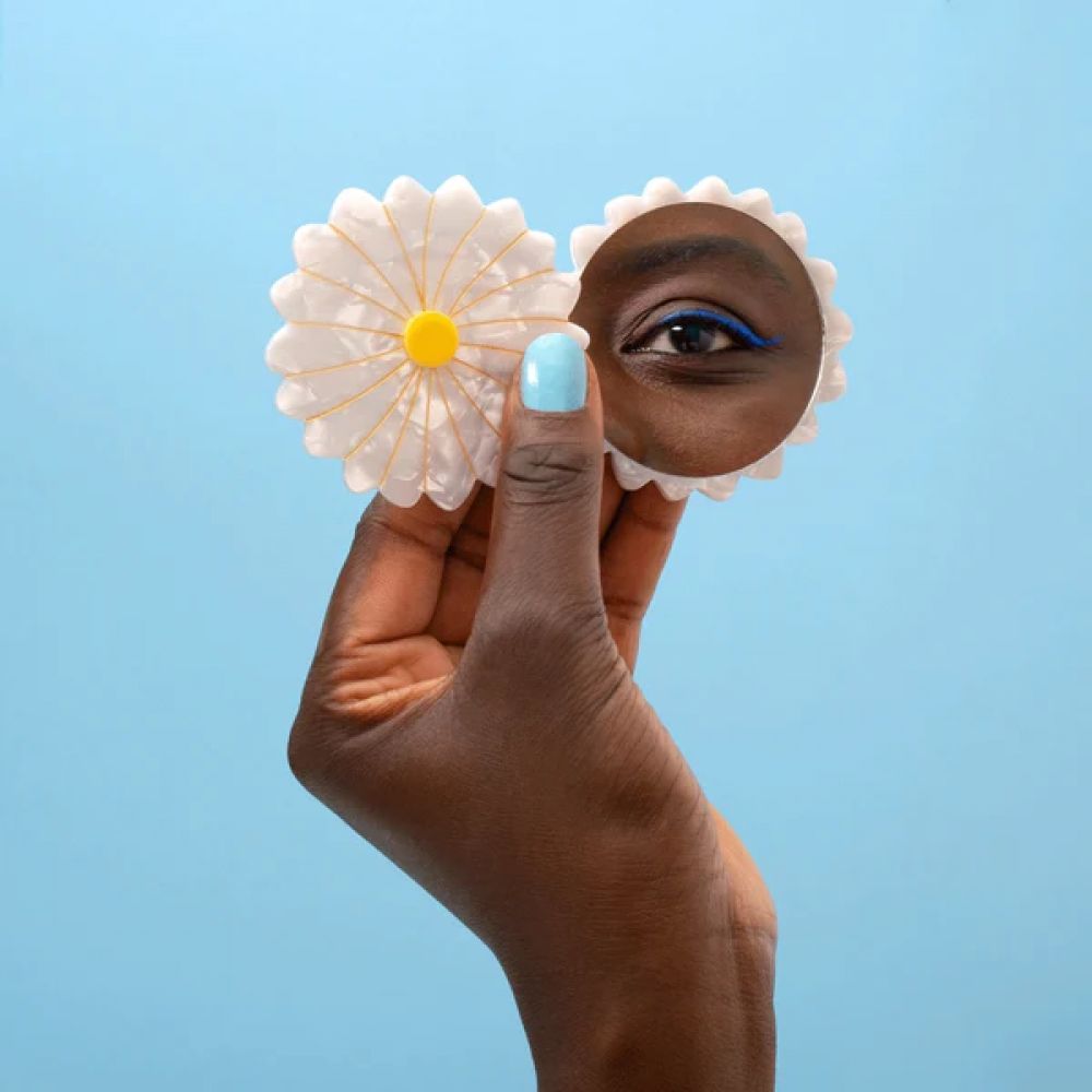 Miroir de poche - Pâquerette