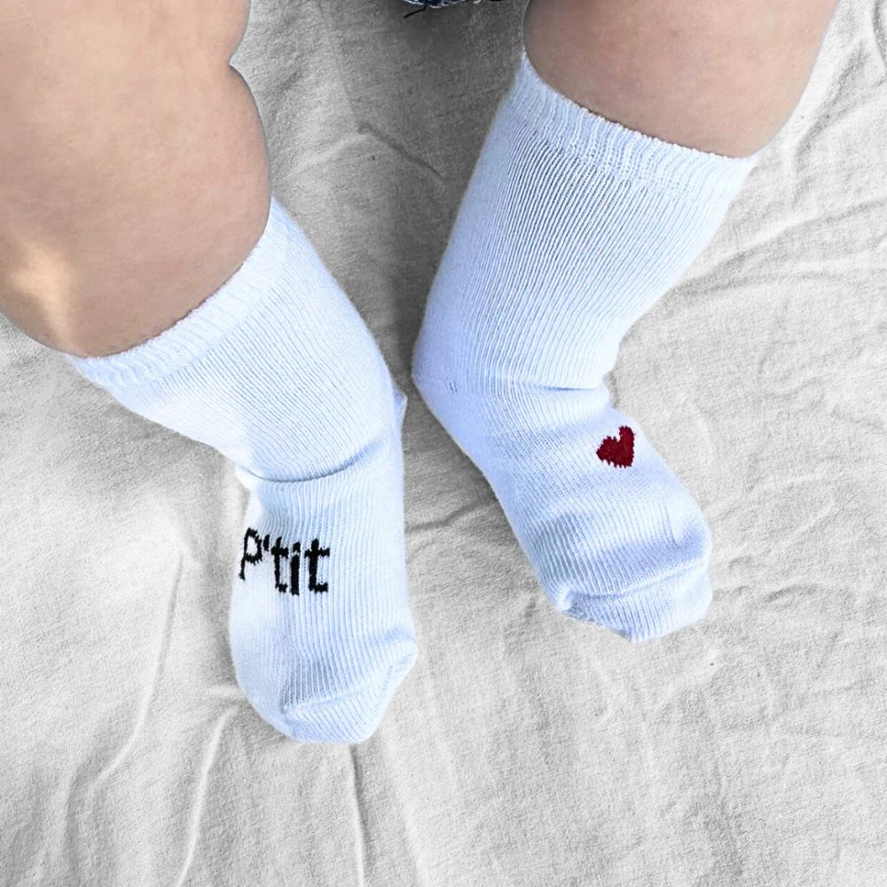 Chaussettes - P'tit coeur - 6/9 mois