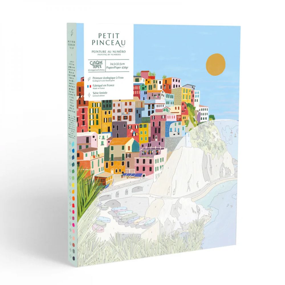 Coffret peinture au numéro - Cinque Terre