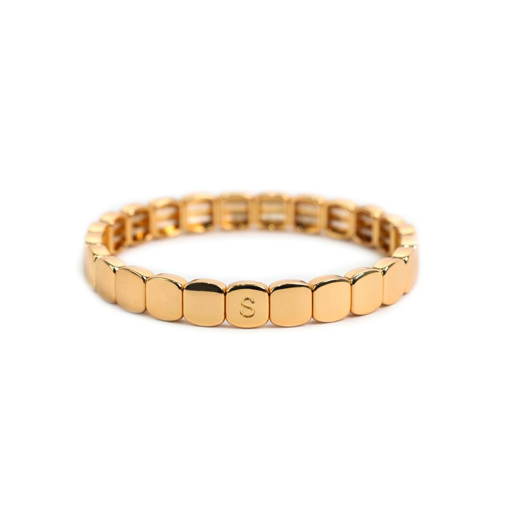 Bracelet Simone à Bordeaux - Colorful midi - gold - Taille L