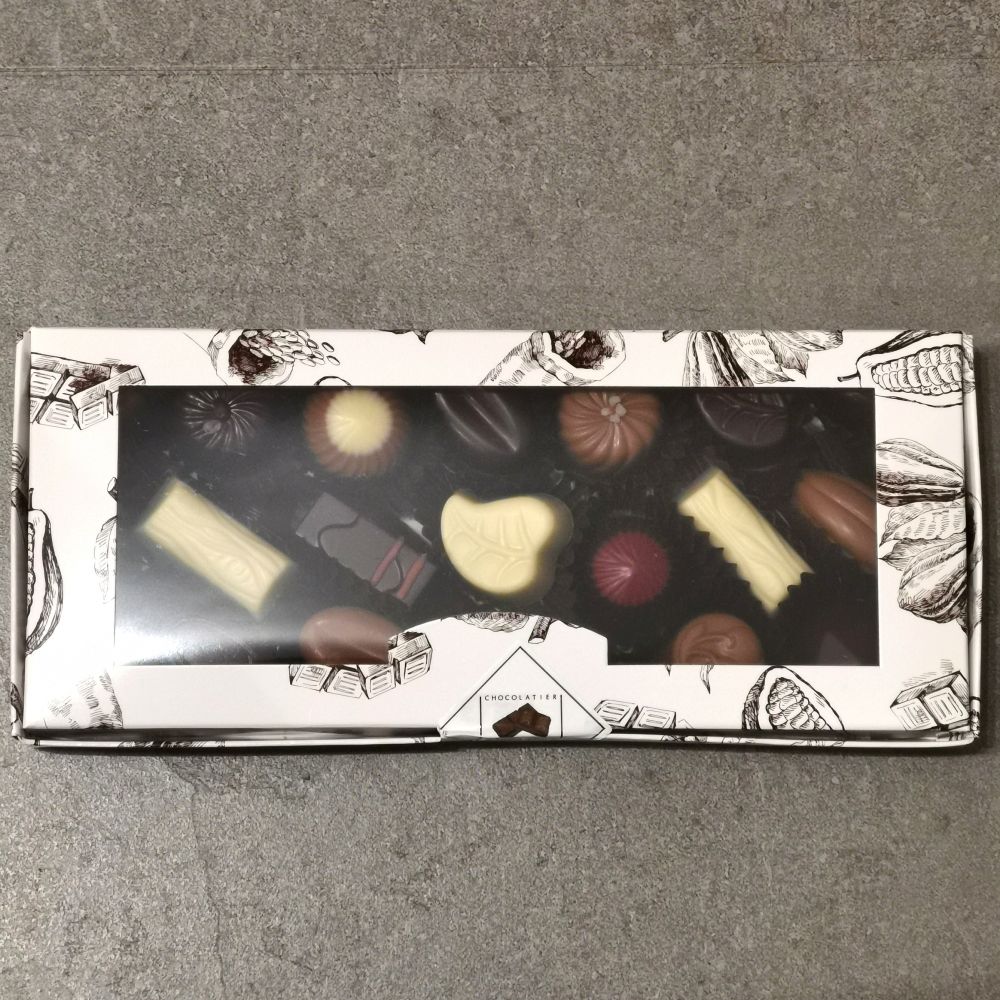 Réglette 19 chocolats - Chocolaterie Hamel