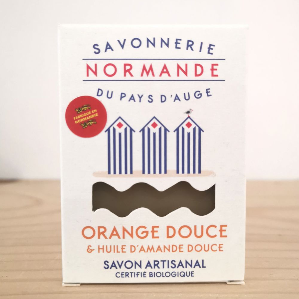 Savon artisanal bio normand - Orange douce