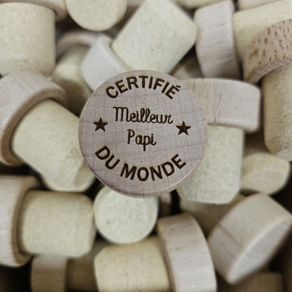 Bouchon - Certifié meilleur papi du monde