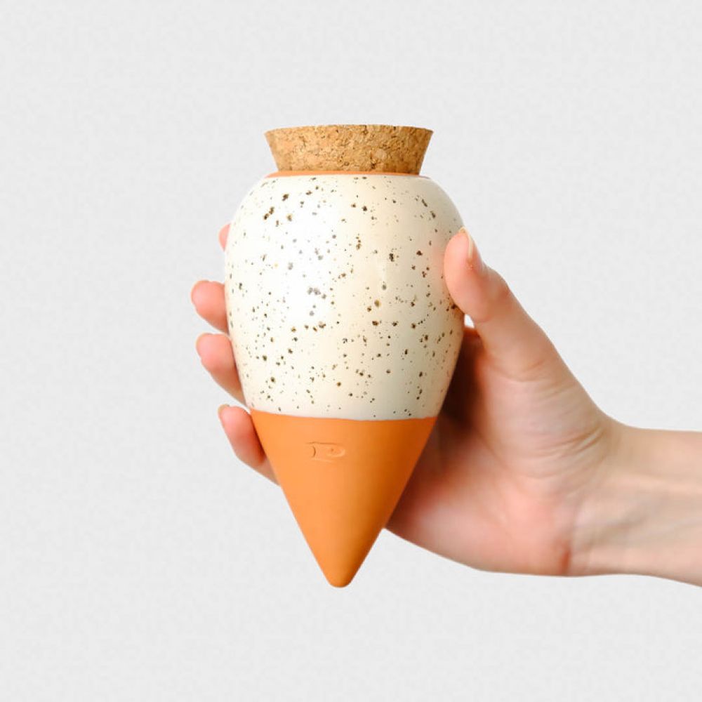 Olla - Blanc grainé