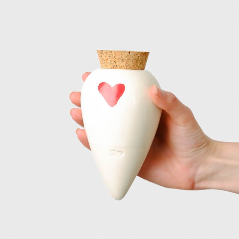 Olla - Coeur rouge