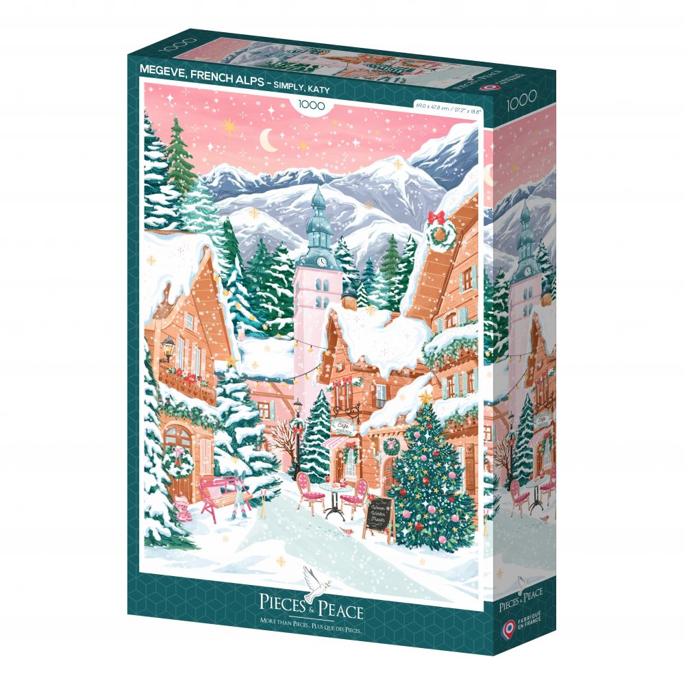 Puzzle 1000 pièces - Megève