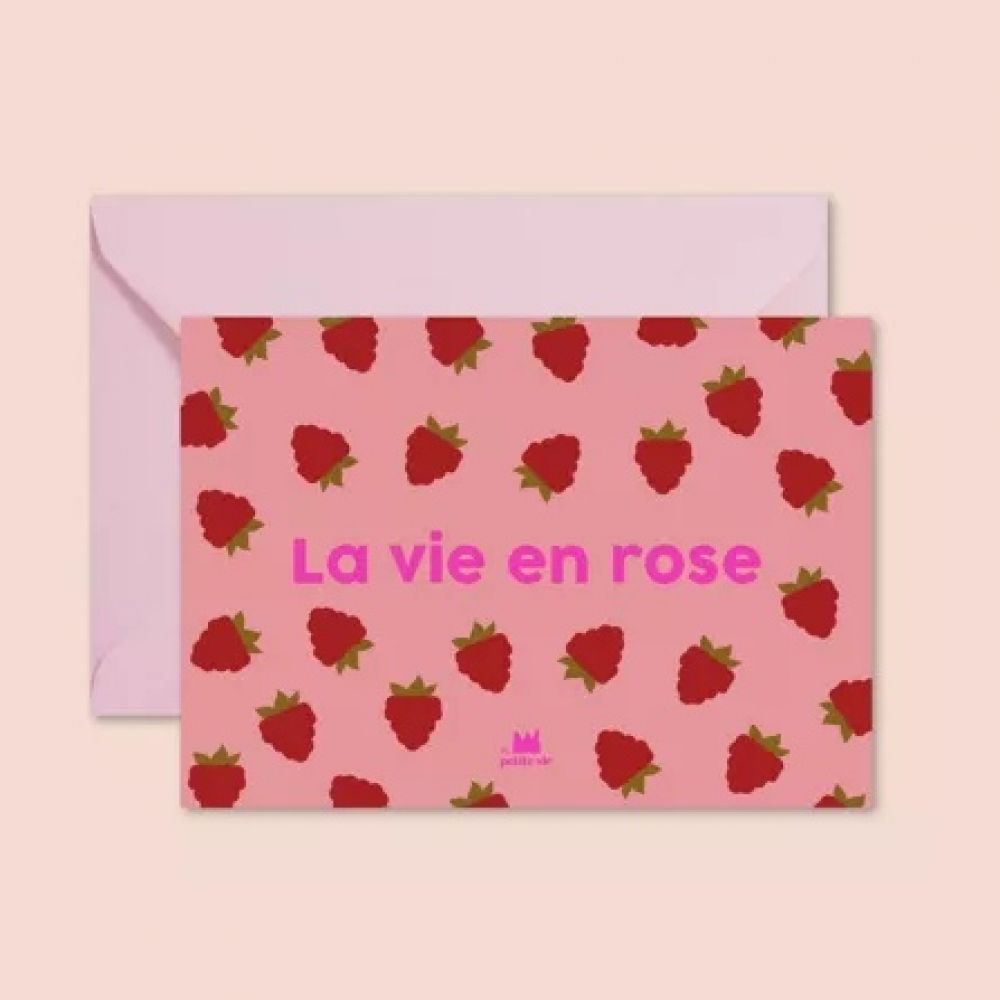 Carte - La vie en rose