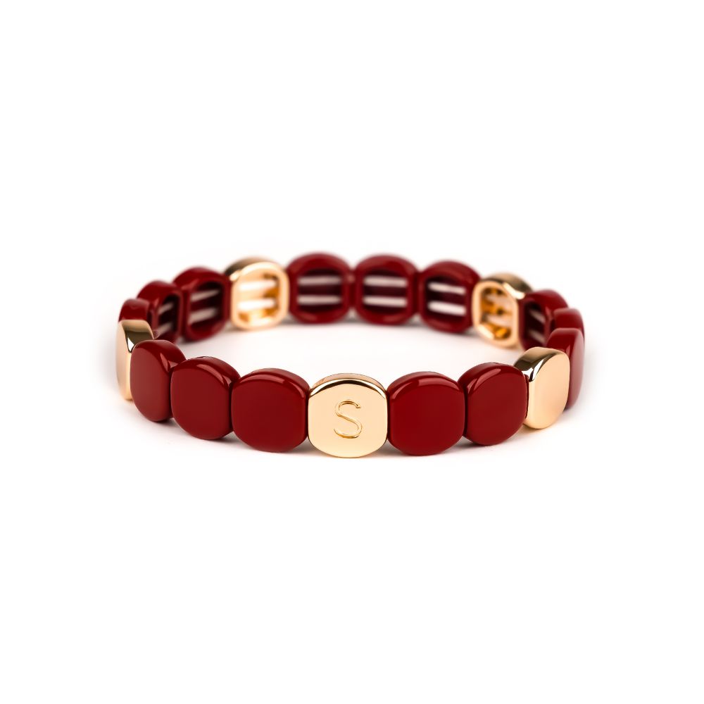 Bracelet Simone à Bordeaux - Colorful - cerise - Taille L
