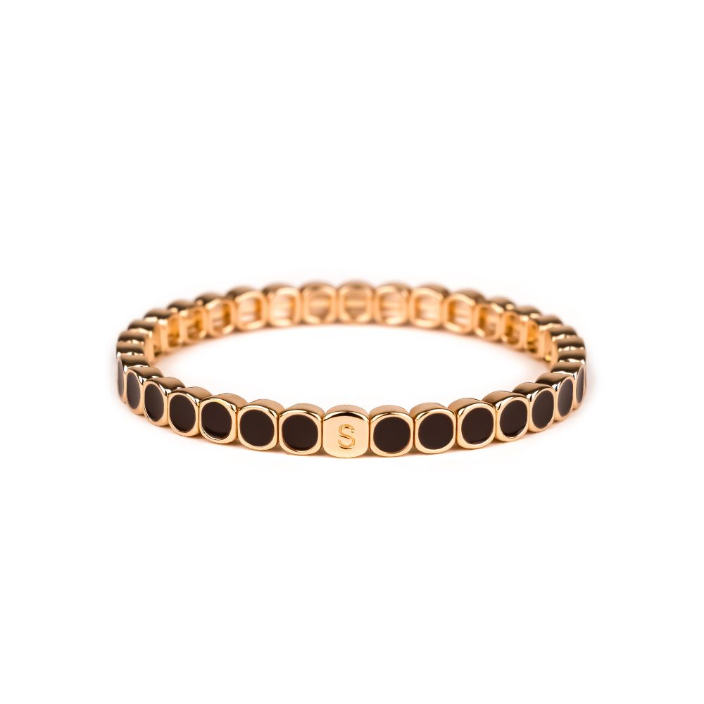 Bracelet Simone à Bordeaux - Colormind mini - chocolat - Taille L