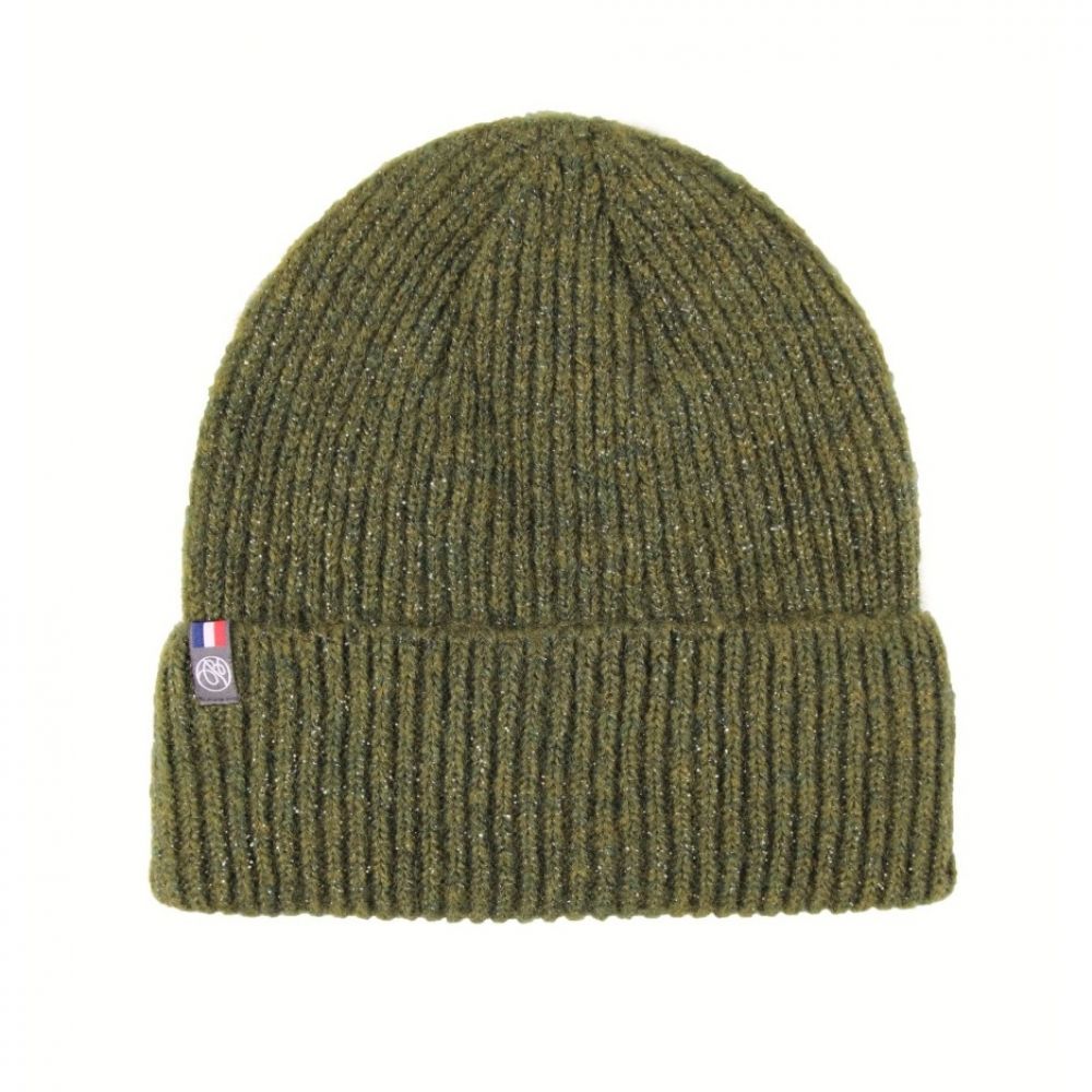 Bonnet pailleté Natacha - Kaki