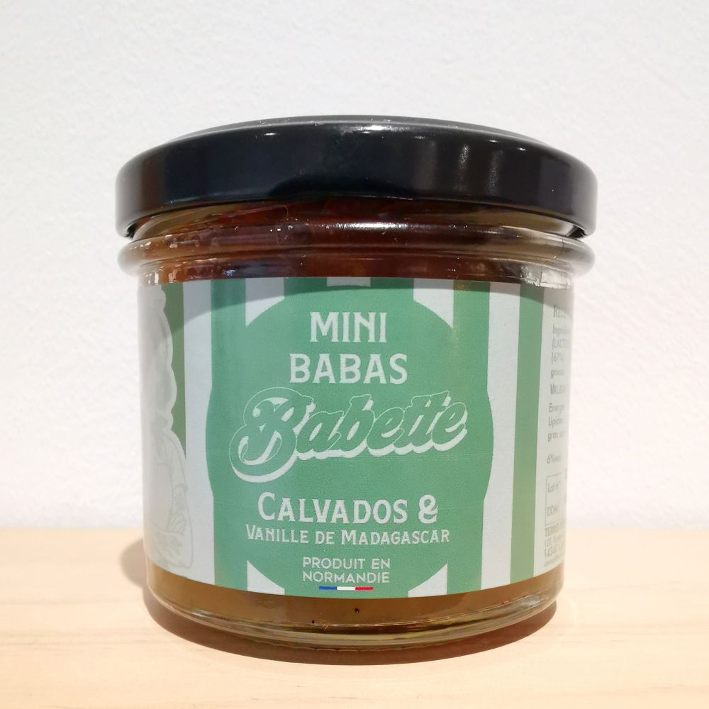 Mini babas - Calvados & vanille de Madagascar