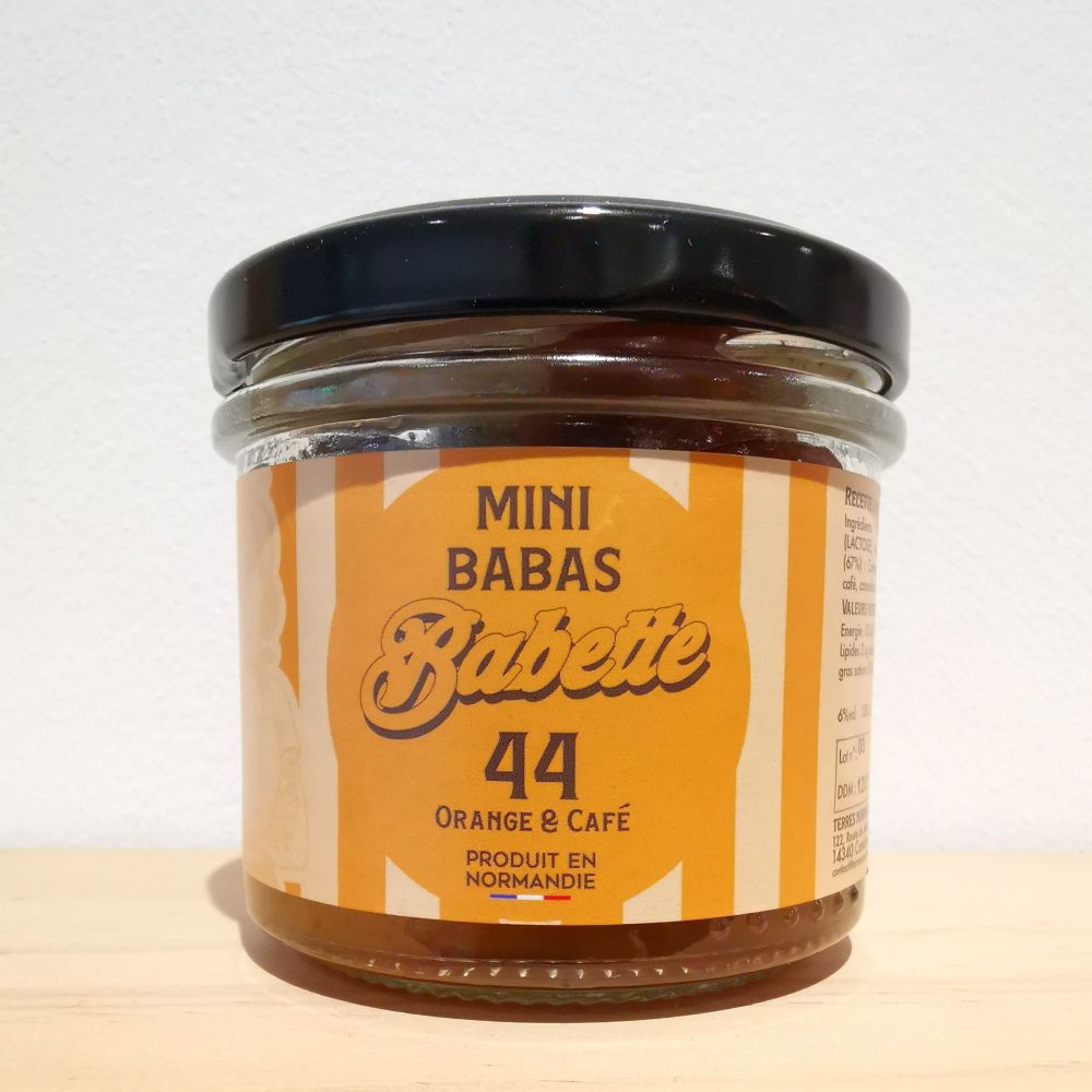 Mini babas - 44 orange & café