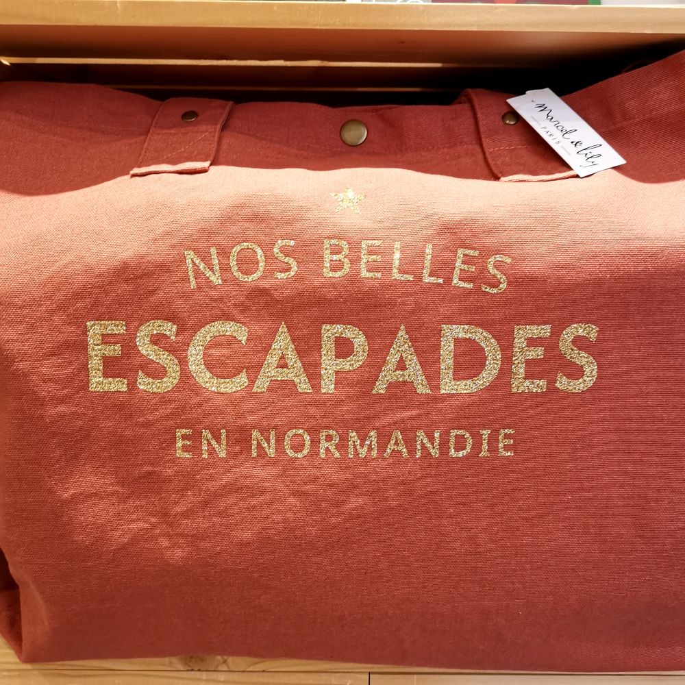 Grand cabas bois de rose - Nos belles escapades en Normandie