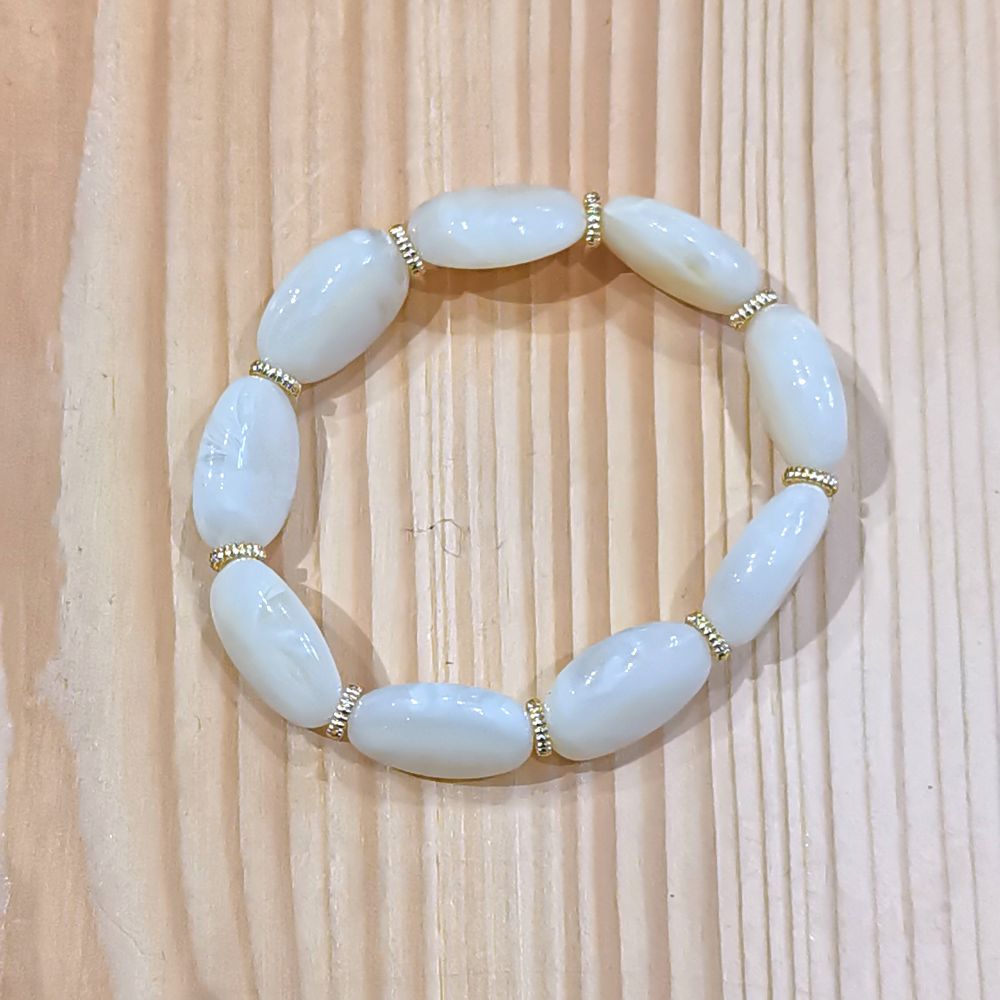 Bracelet Jane - taille S/M - ivoire