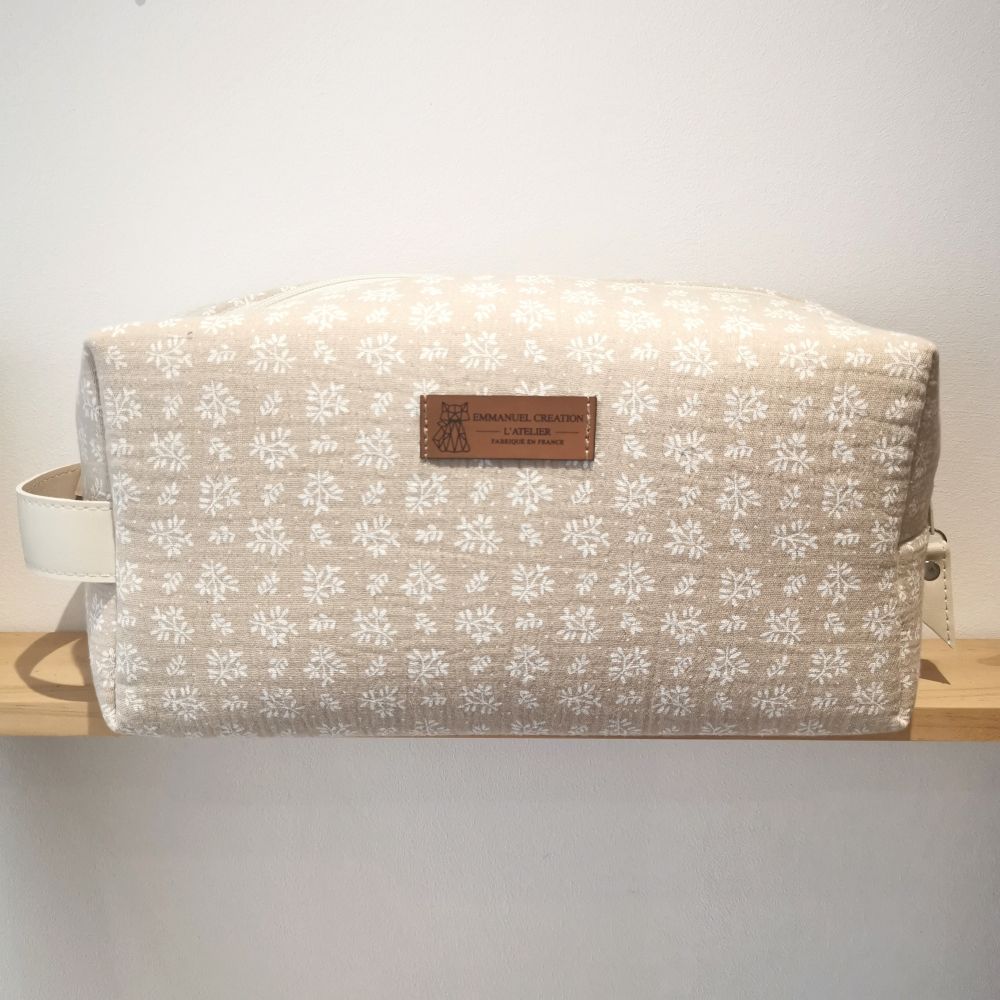 Trousse de toilette - Taille M Apolline Nature