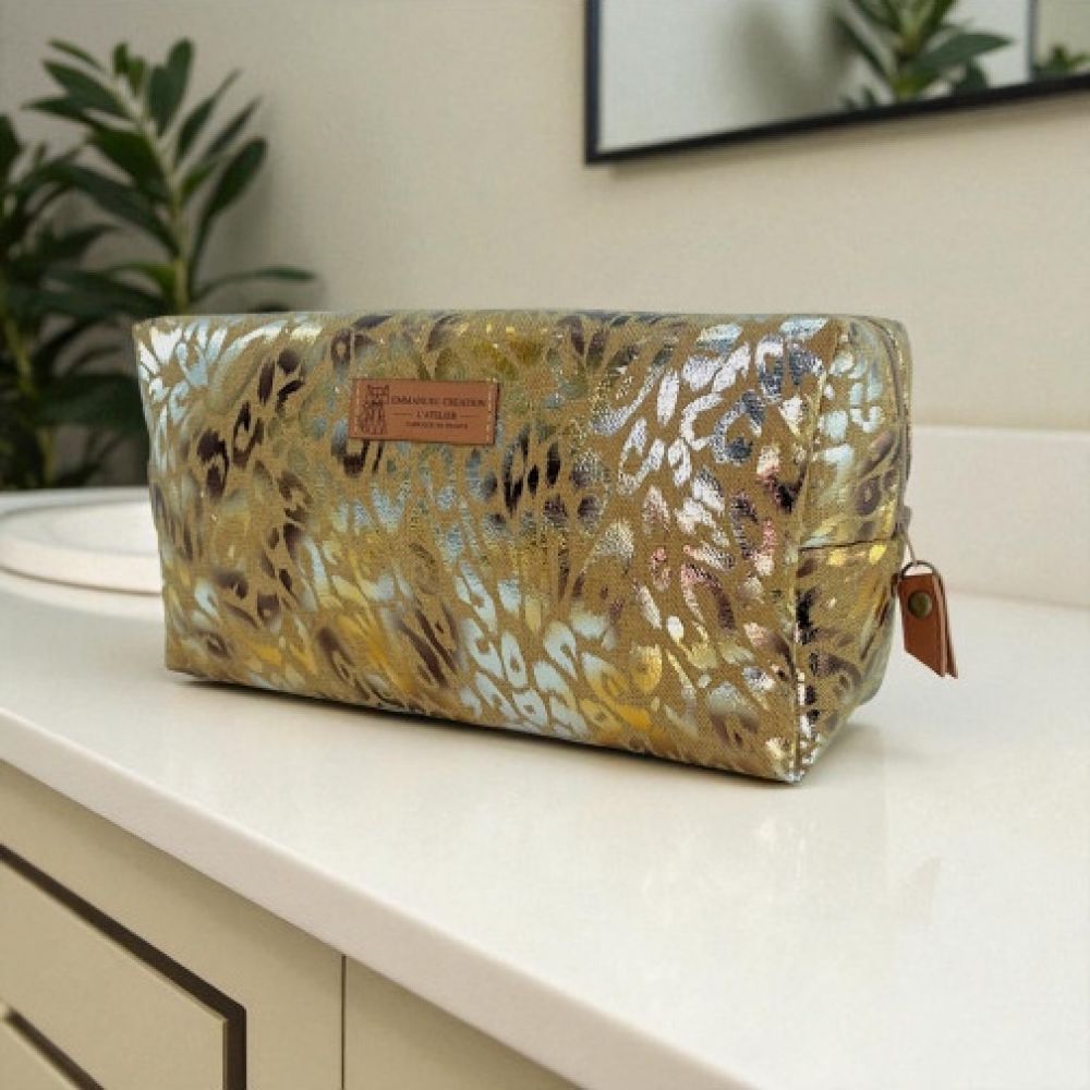 Trousse de toilette -Taille M Savannah beige
