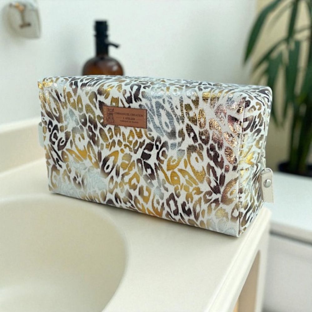 Trousse de toilette -Taille M Savannah blanc