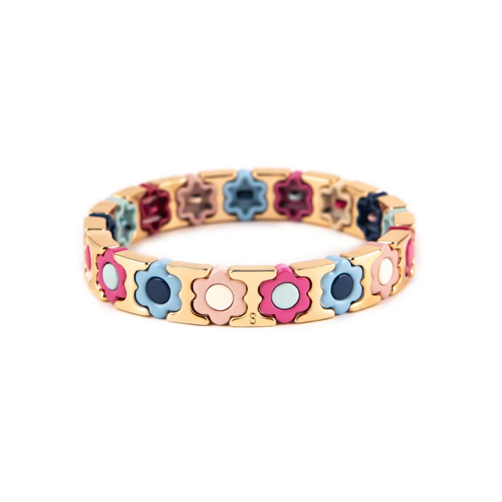 Bracelet Simone à Bordeaux - Coachella - Dahlia - Taille L