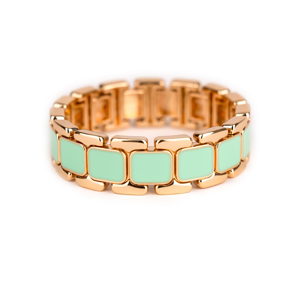 Bracelet Simone à Bordeaux - Tempo - menthe fraîche - Taille L