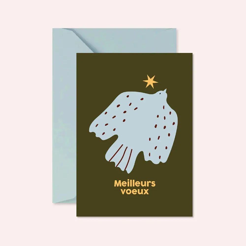 Carte - Colombes meilleurs voeux
