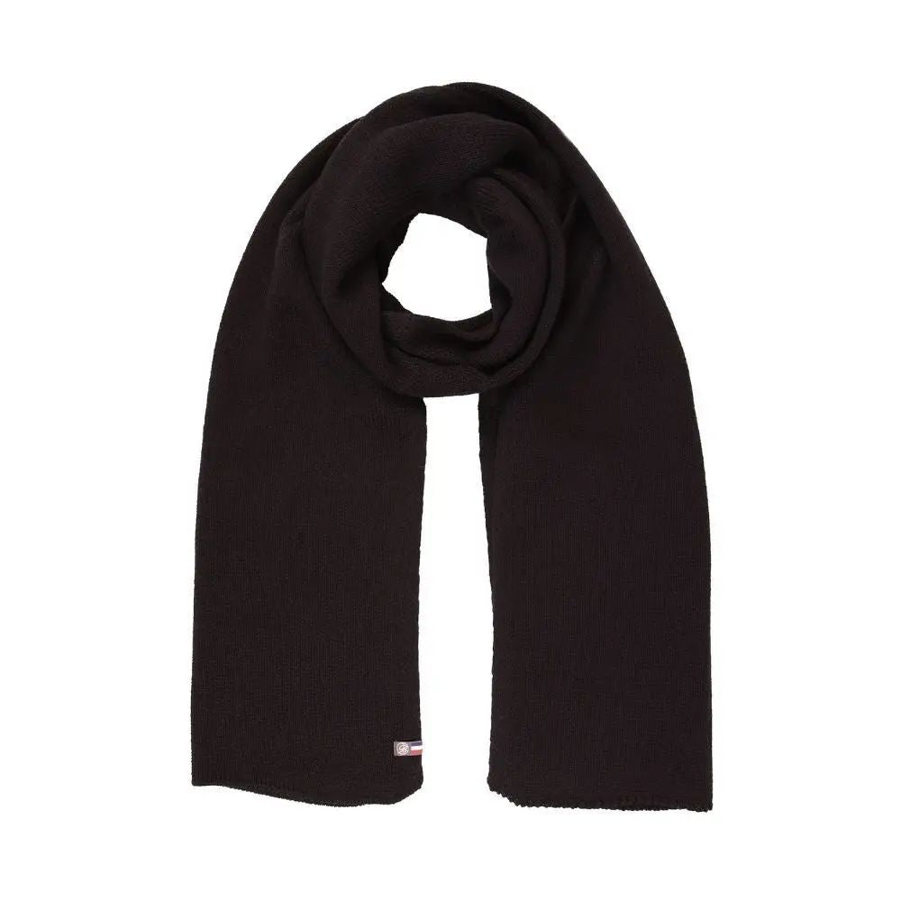 Echarpe mixte 100% laine Perinne - Noir