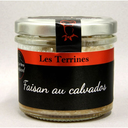 Terrine faisan au Calvados