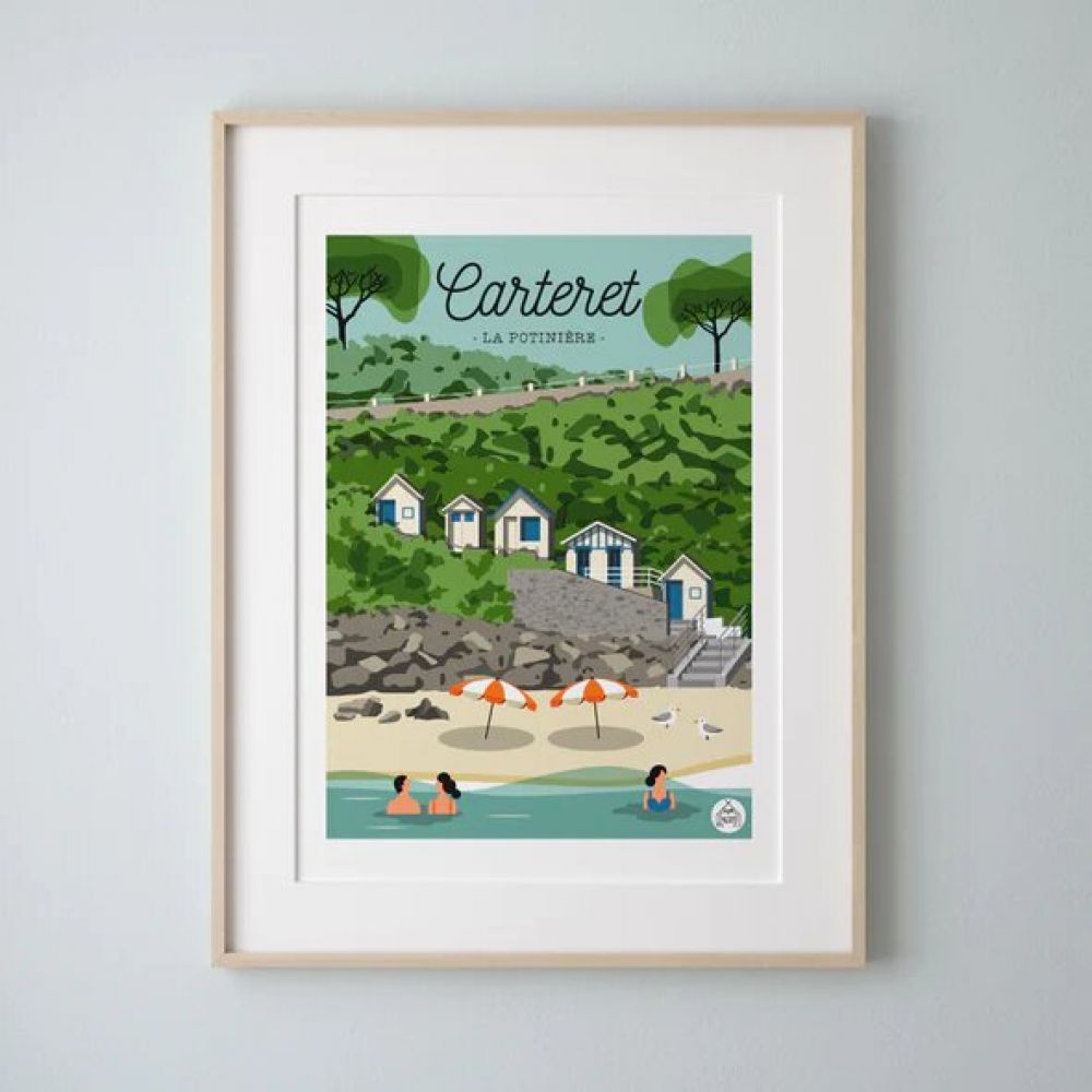 Carte postale - Carteret