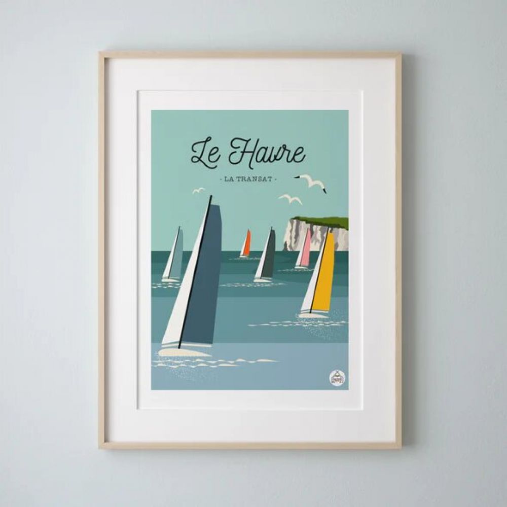 Carte postale - Le Havre Course au Large