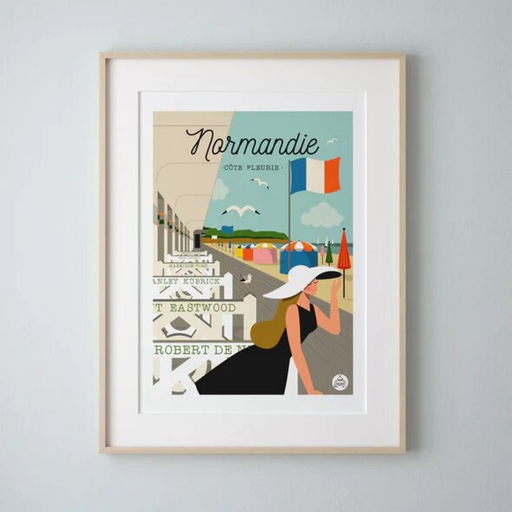 Carte postale - Normandie Les Planches
