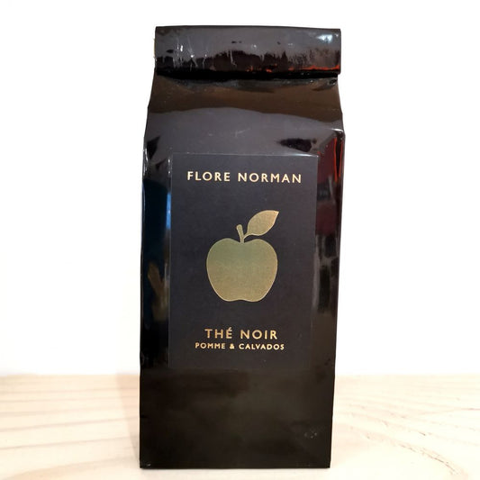 Sachet 100g - Thé Noir - Pomme Calvados