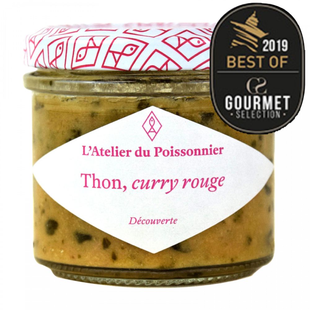 Tartinable de thon Albacore, curry rouge