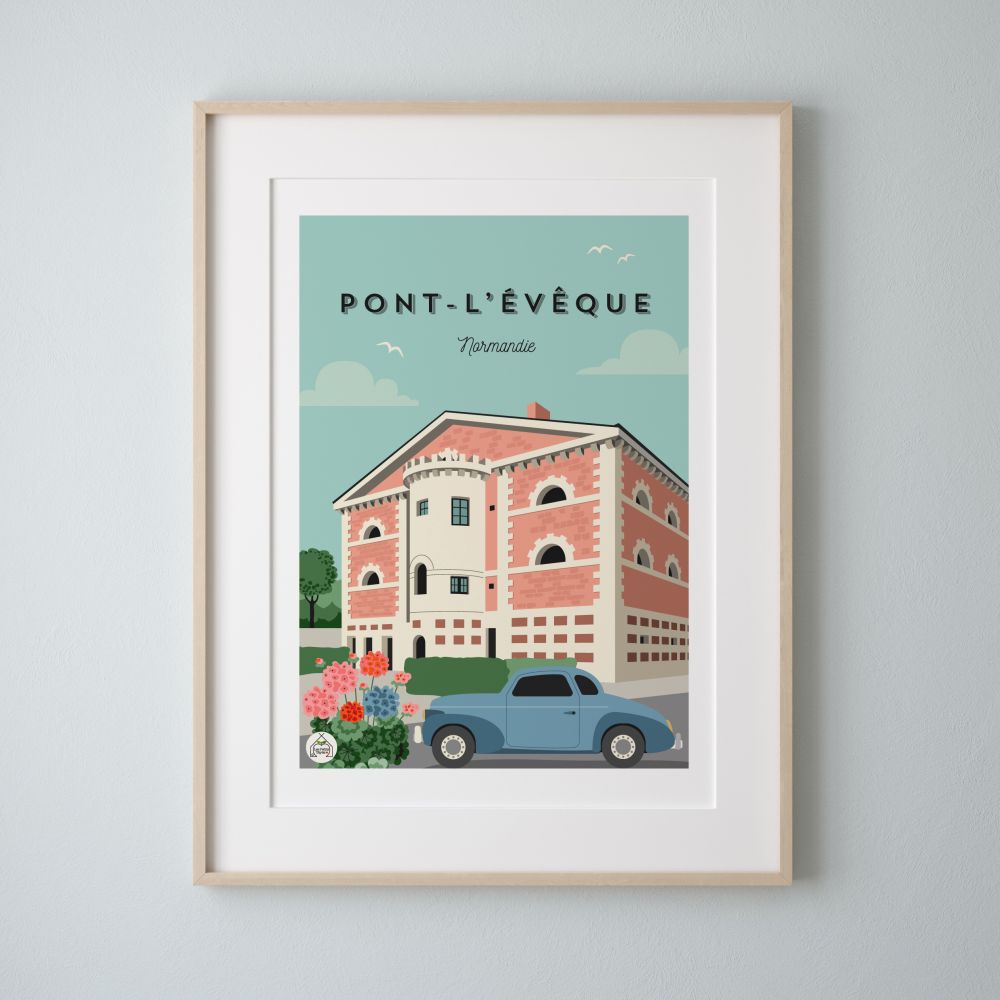 Carte postale - Pont l'Evêque Joyeuse Prison