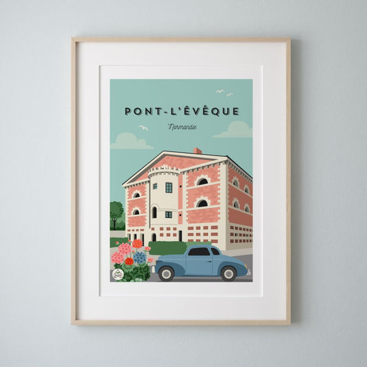 Carte postale - Pont l'Evêque Joyeuse Prison