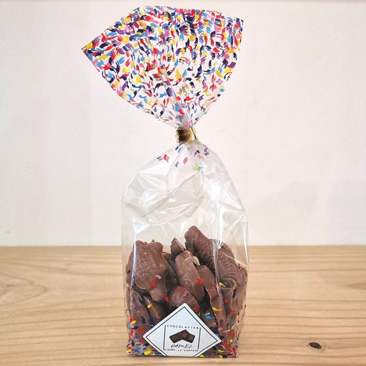 Sachet de fritures 100g - lait - Chocolaterie Hamel