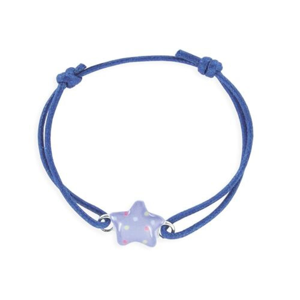 Bracelet enfant cordon - étoile