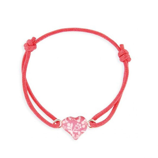 Bracelet enfant cordon - coeur